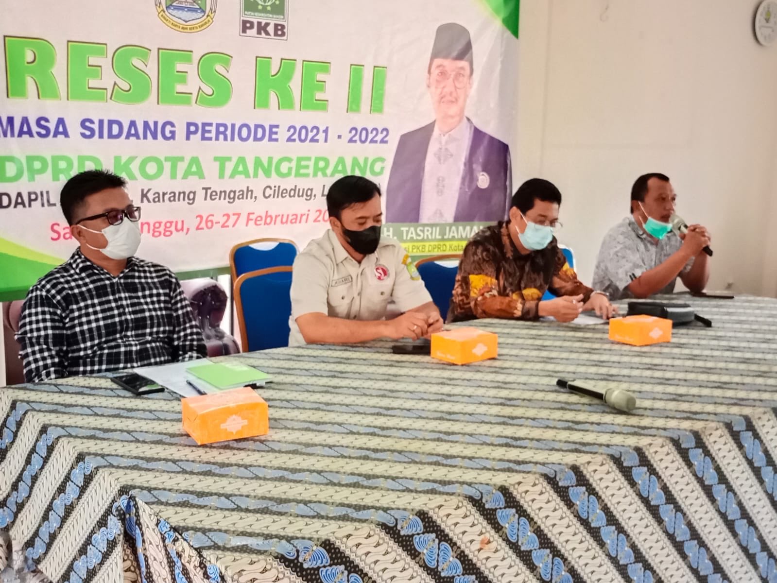 Reses II, Tasril Jamal Ajak RW dan RT Se-Kelurahan Karang Timur Satukan konsep Drainase.