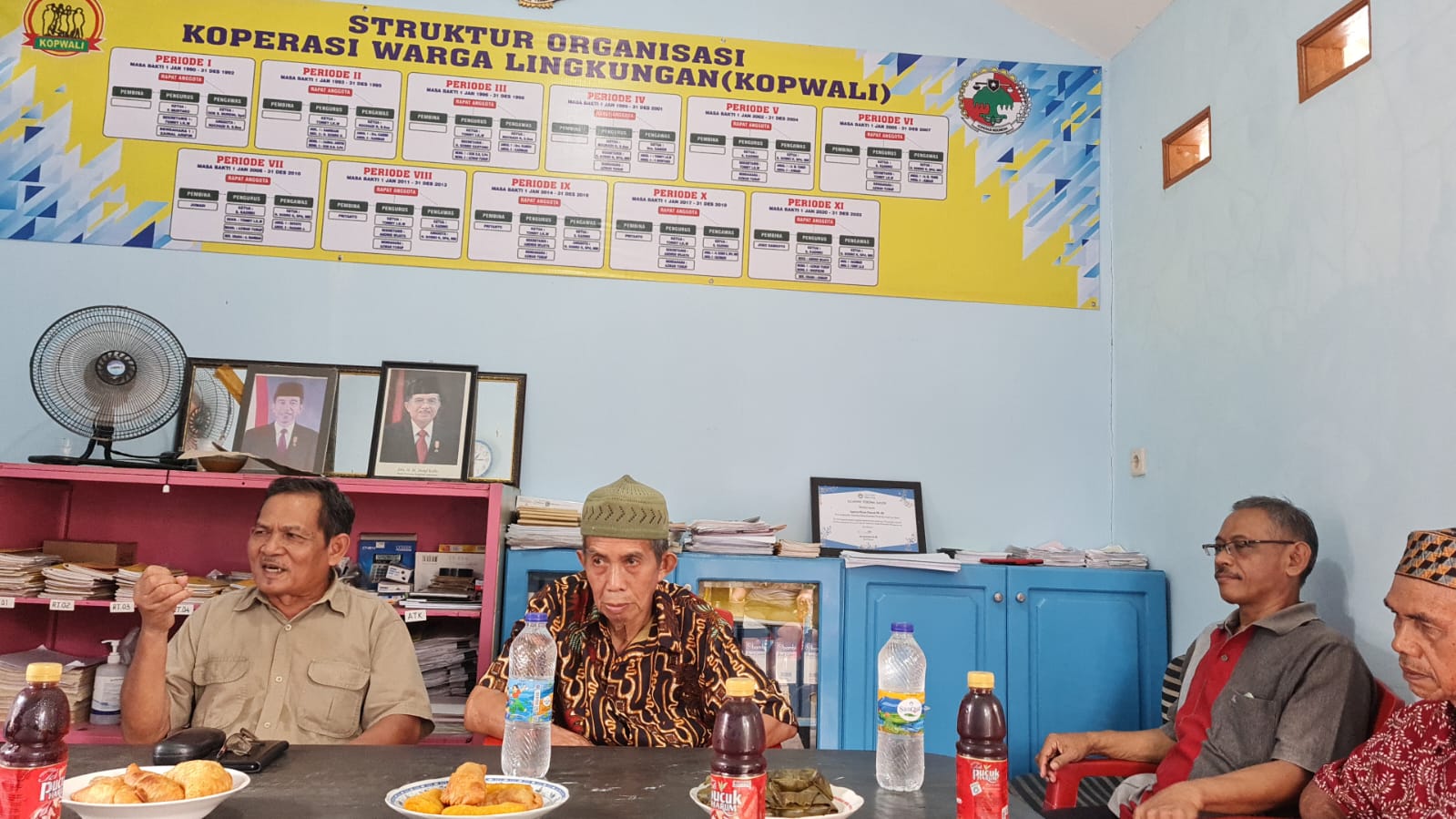 Kopwil RW 09 Kelurahan Gebang Raya Kecamatan Periuk, Di kunjungi oleh Dinas Perindagkopukm Kota Tangerang