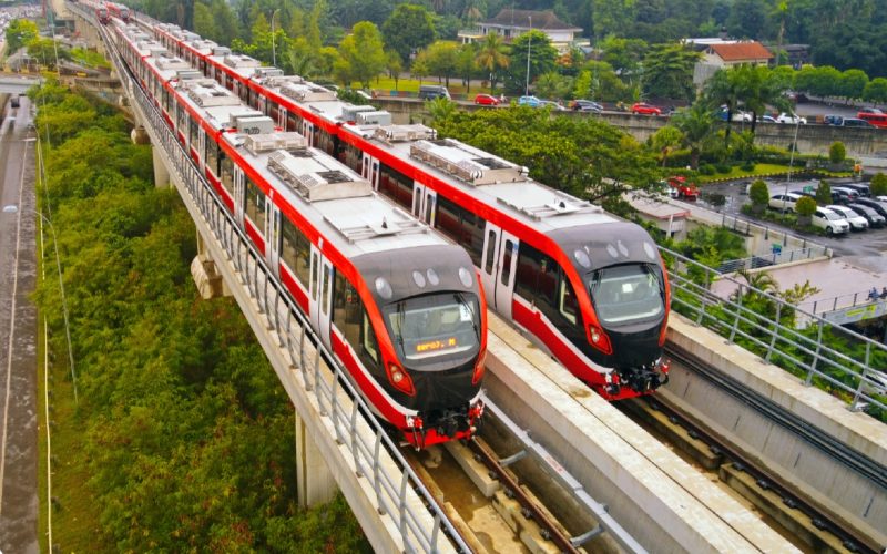 Keuntungan LRT Jakarta Naik 57% pada 2022
