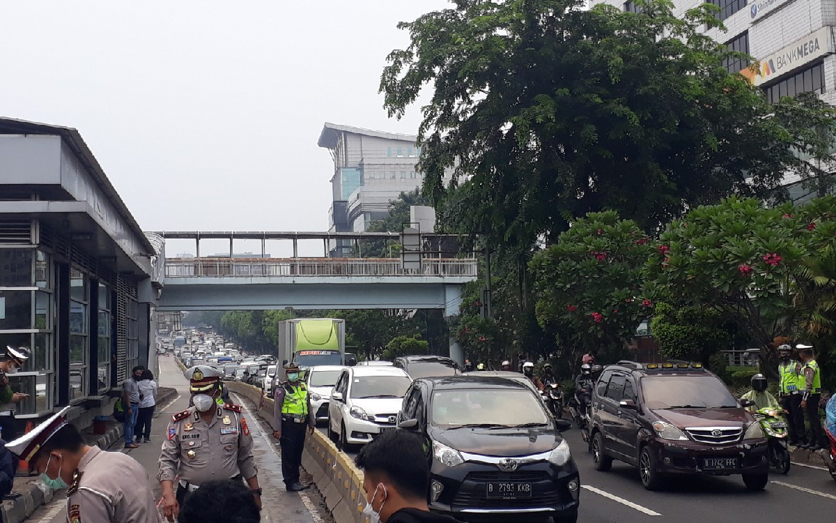 Kemacetan DKI Jakarta Meningkat Khususnya di Jalan MT Haryono hingga Rasuna Said
