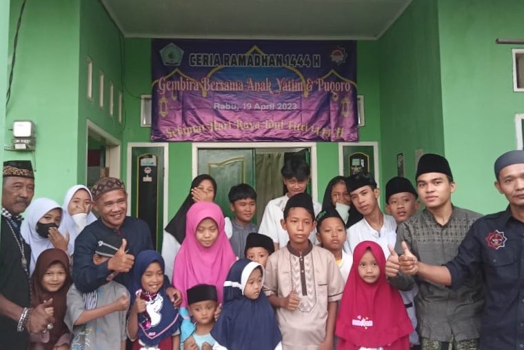 Pengurus DPC MCI Kota Tangerang Berikan Motivasi Kepada Puluhan Anak Yatim