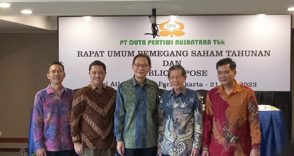 Lampaui Target, PT Duta Pertiwi Nusantara Catatkan Kinerja Positif Sepanjang Tahun 2022