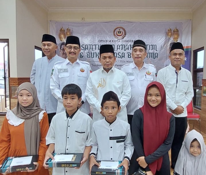 DPD IKM Kota Tangerang Gelar Buka Bersama dan Santunan Anak Yatim