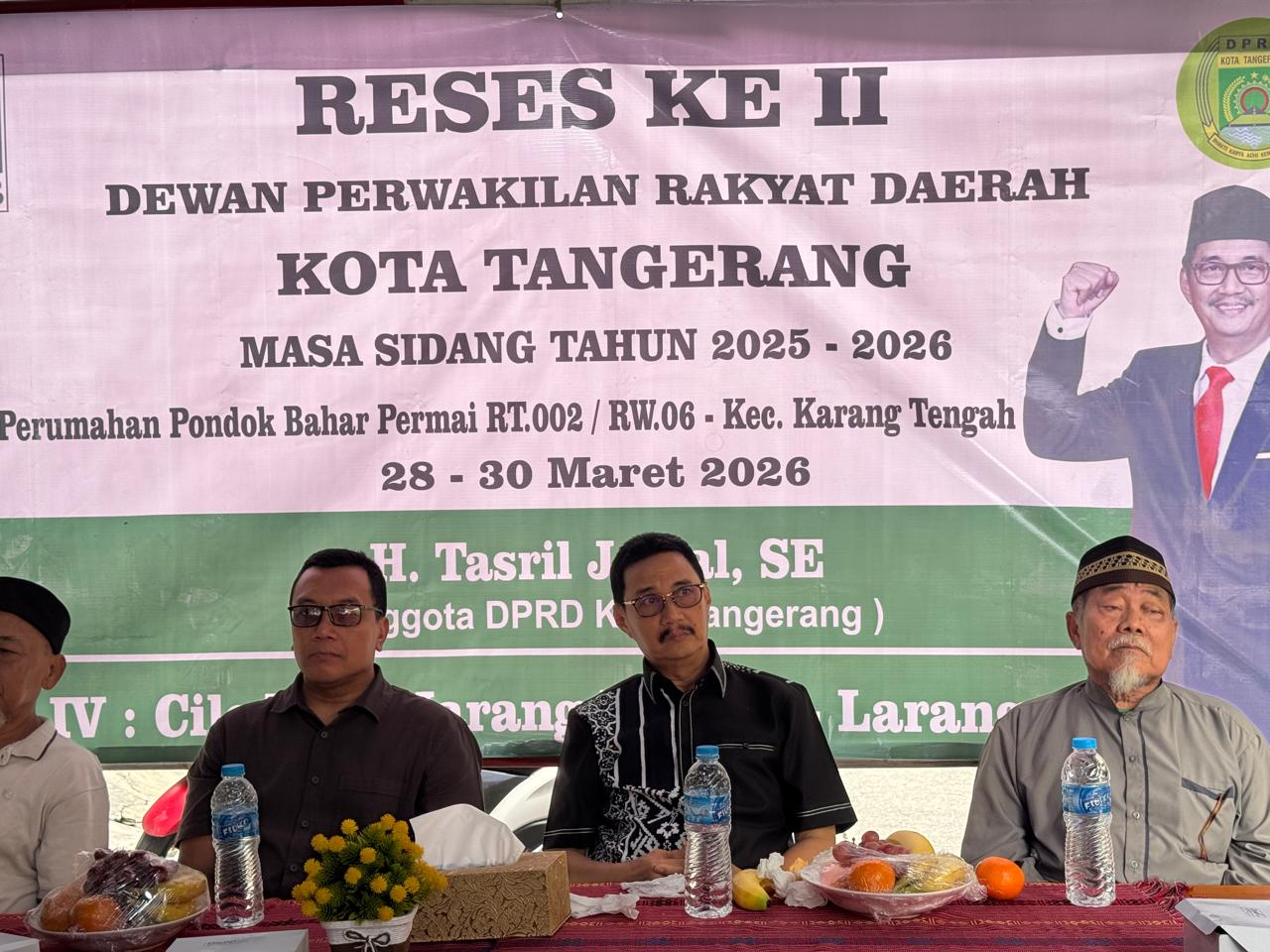 TJ Tegas di Reses: Tuntaskan Jalan Inspeksi Kali Angke, Stop Timses ‘Over Acting’